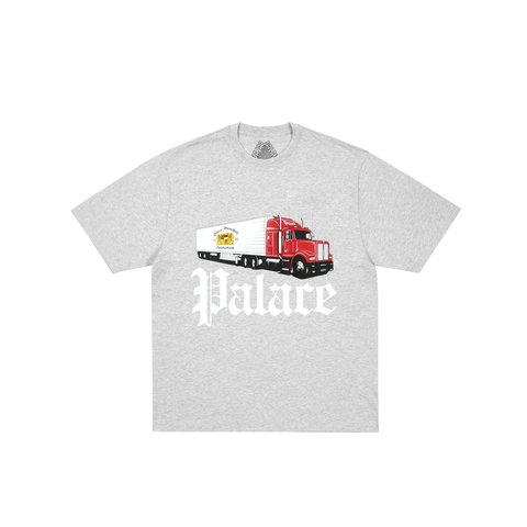Palace Truck Off T Shirt Grey Marl