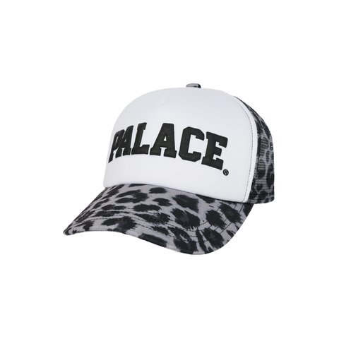 Palace Uni Trucker Leopard Black