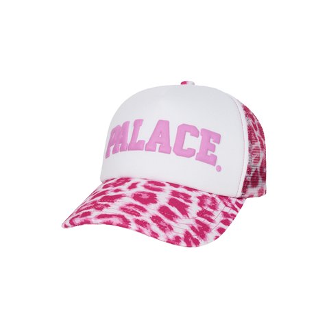 Palace Uni Trucker Leopard Pink