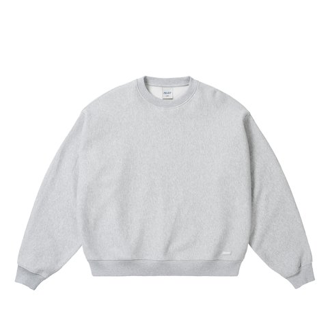 Palace Unisex Crew Grey Marl