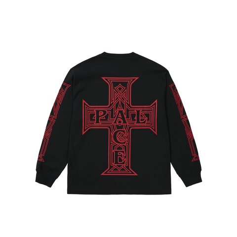 Palace Y So Cross Longsleeve Black - Colorway