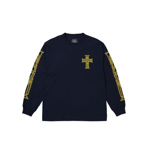 Palace Y So Cross Longsleeve Navy