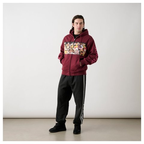 Palace DICK JEWELL ZIP HOOD RICH WINE - Style 3