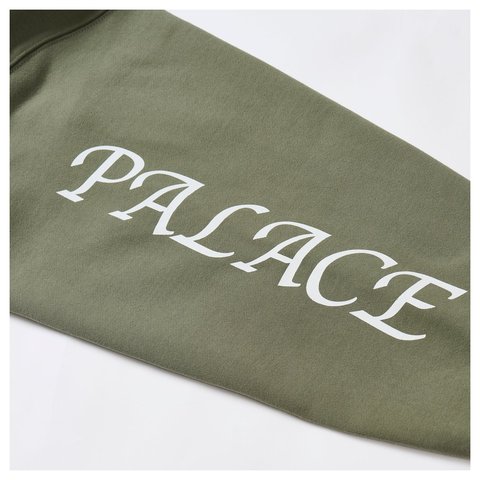 Palace DICK JEWELL ZIP HOOD THE DEEP GREEN - Style 3
