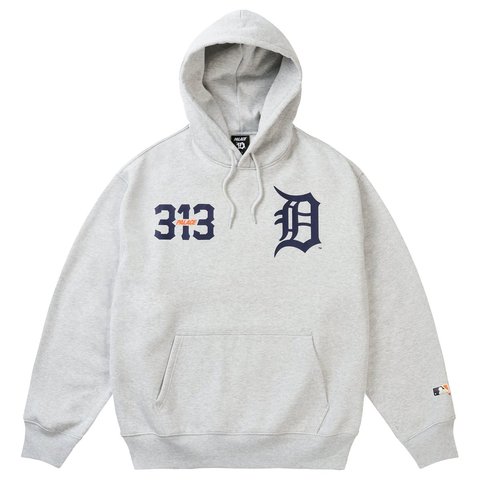 Palace PALACE DETROIT TIGERS HOOD GREY MARL - Style 4
