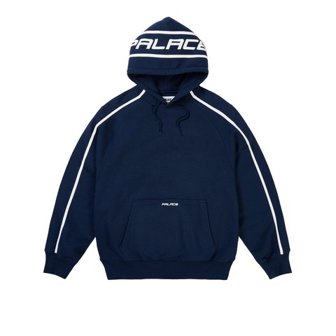 Palace RUNNER HOOD NAVY - Style 5