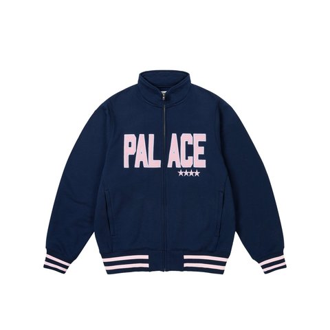 Palace SPORTY ZIP FUNNEL NAVY - Style 5