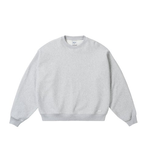 Palace UNISEX CREW GREY MARL - Style 6