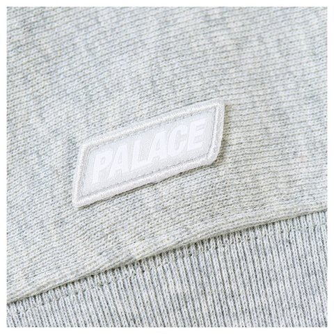 Palace UNISEX CREW GREY MARL - Style 6