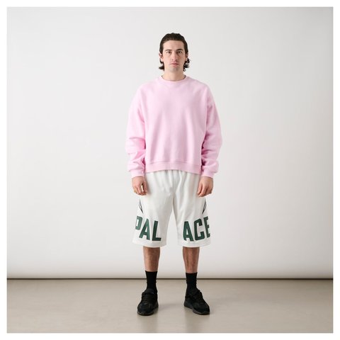 Palace UNISEX CREW SWEET PINK - Style 6