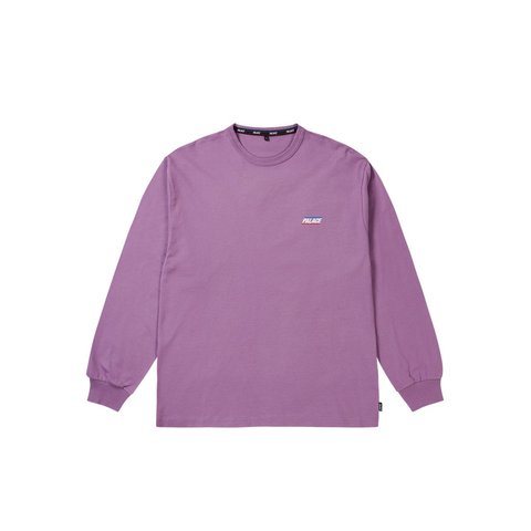 Palace BASICALLY A LONGSLEEVE FLAT GRAPE - Style 1
