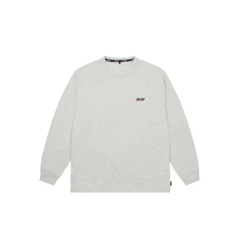 Palace BASICALLY A LONGSLEEVE GREY MARL - Style 1
