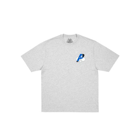 Palace DEAL T-SHIRT GREY MARL - Style 2