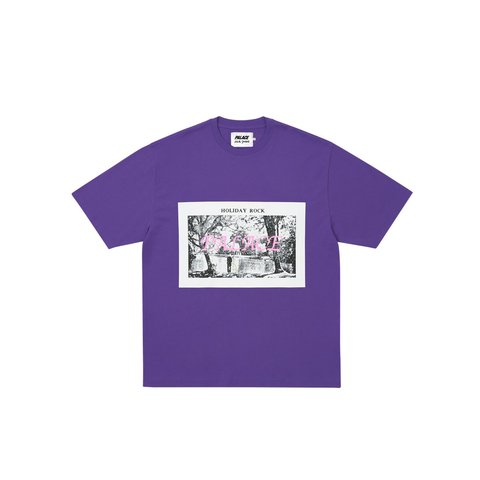 Palace DICK JEWELL T-SHIRT SOUR GRAPE - Style 1