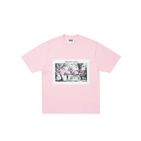 Palace DICK JEWELL T-SHIRT SWEET PINK - Style 1