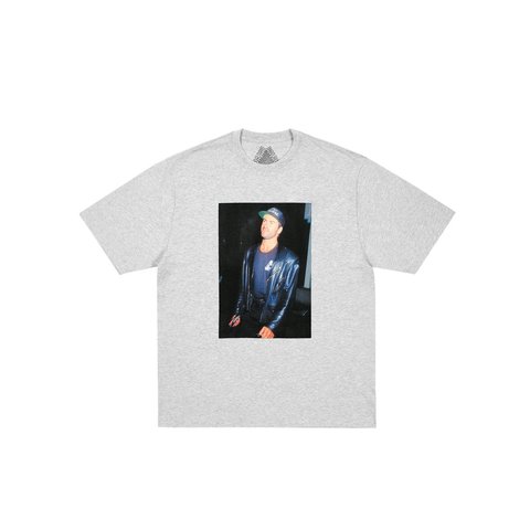 Palace GEORGE MICHAEL T-SHIRT GREY MARL - Style 1