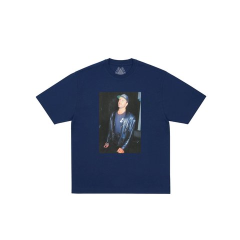 Palace GEORGE MICHAEL T-SHIRT NAVY - Style 1