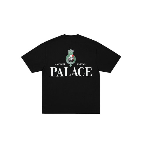 Palace HEAVY CREST T-SHIRT BLACK - Style 2