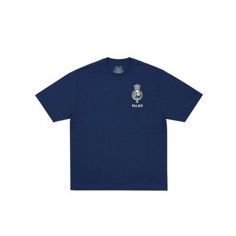 Palace HEAVY CREST T-SHIRT NAVY - Style 2