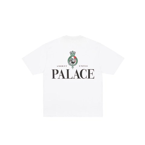 Palace HEAVY CREST T-SHIRT WHITE - Style 2