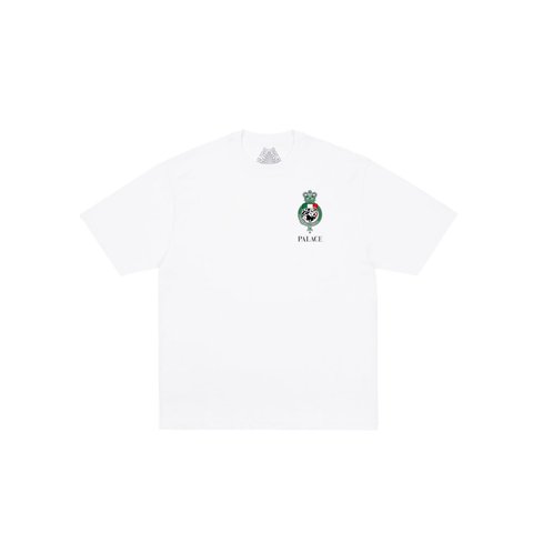 Palace HEAVY CREST T-SHIRT WHITE - Style 2