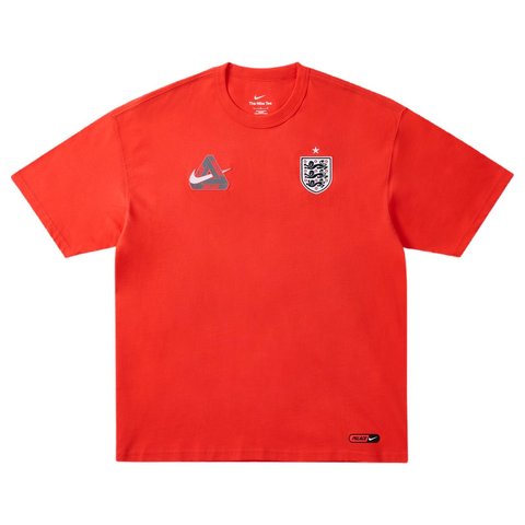 Palace PALACE NIKE ENGLAND T-SHIRT LT CRIMSON - Style 3
