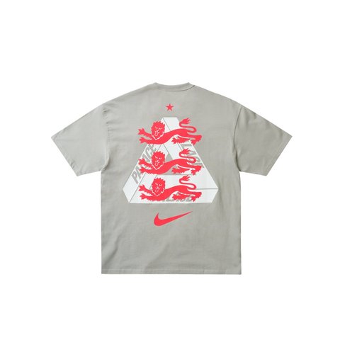 Palace PALACE NIKE ENGLAND T-SHIRT PEWTER GREY - Style 3