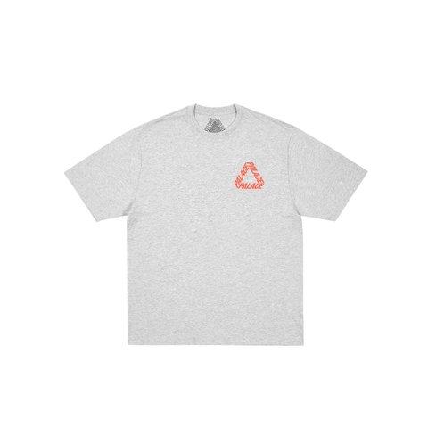 Palace SNAKEY P3 T-SHIRT GREY MARL - Style 2