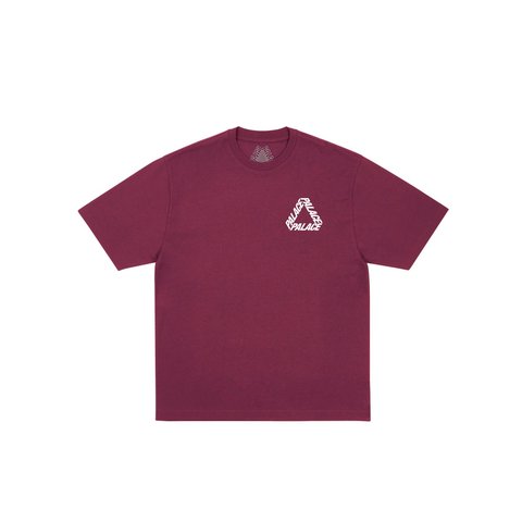 Palace SNAKEY P3 T-SHIRT RICH WINE - Style 2
