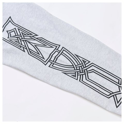 Palace Y SO CROSS LONGSLEEVE GREY MARL - Style 3