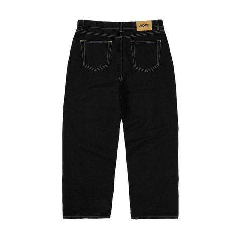 Palace BAGGY PANEL JEAN BLACK - Style 8