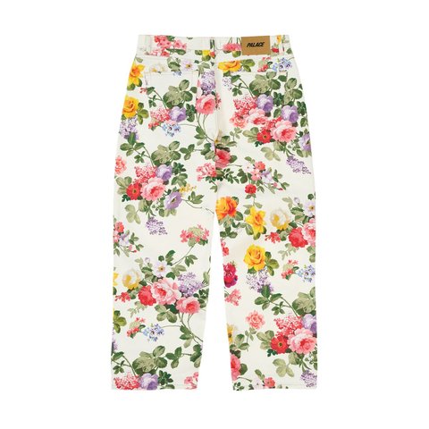 Palace BAGGY PANEL JEAN FLOWERS - Style 8