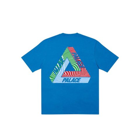 Palace PALACE T-SHIRT TRI TEX BLUE