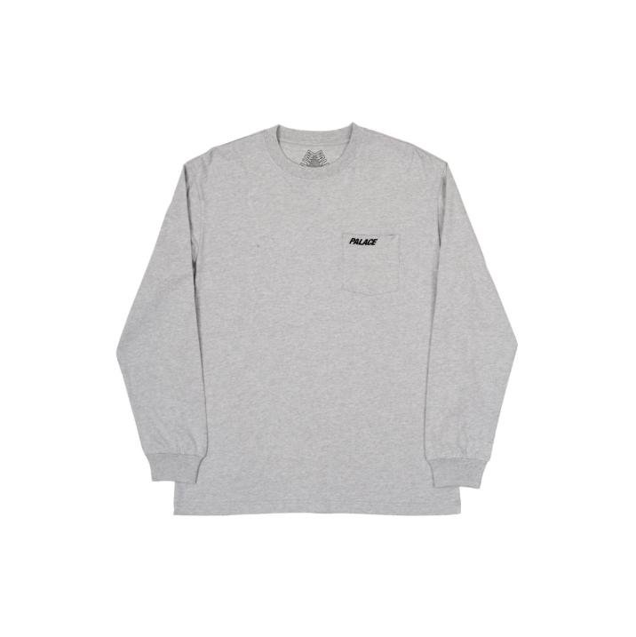 POCKET LONGSLEEVE GREY MARL