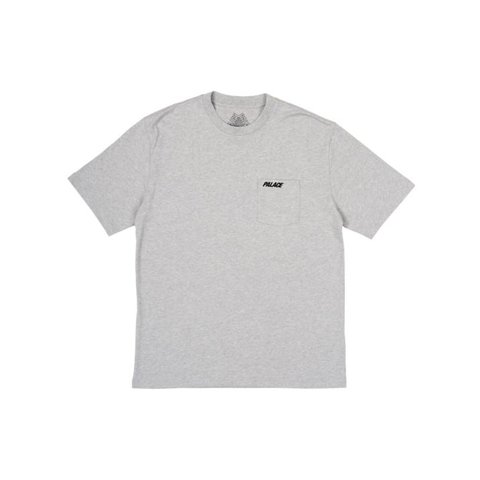 Palace POCKET T-SHIRT GREY MARL