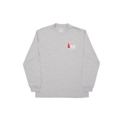 Palace PALACE CENTURIAN LONGSLEEVE GREY MARL