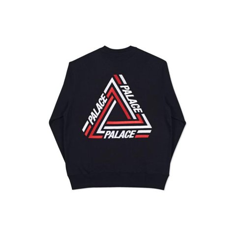 Palace TRI-CRIB CREW BLACK