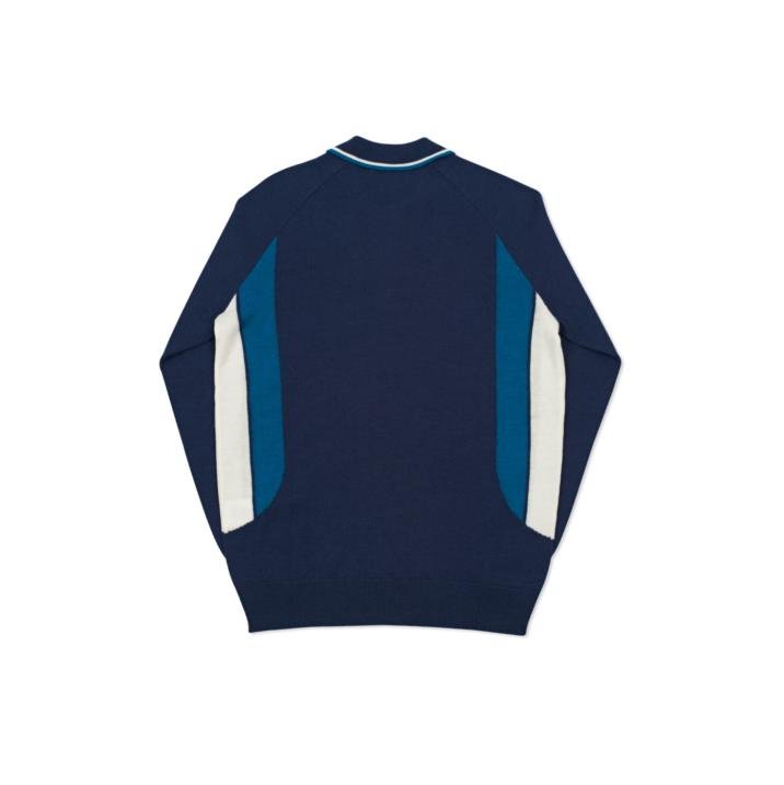 POLO ZIP KNIT NAVY