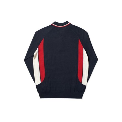 Palace POLO ZIP KNIT BLACK