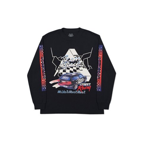Palace TRI MOVE IT LONGSLEEVE BLACK - Colorway