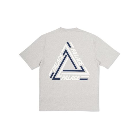 Palace TRI-CRIB T-SHIRT GREY MARL