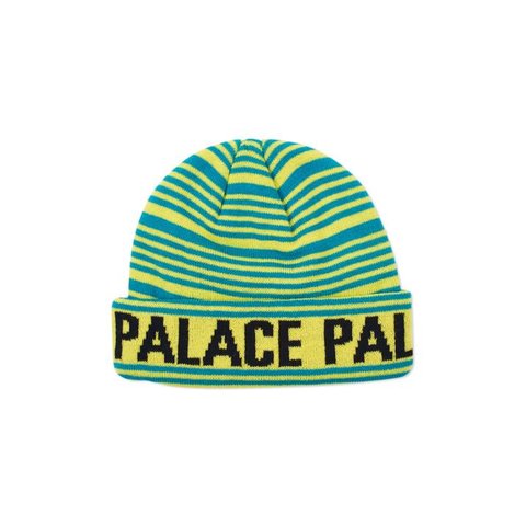 Palace STRIPE BEANIE FLURO