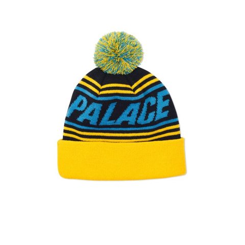 Palace PALACE BOBBLE HAT BLUE / YELLOW