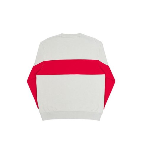 Palace TRI PANEL CREW GREY MARL / RED