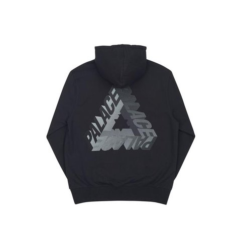 Palace P-3D HOOD BLACK