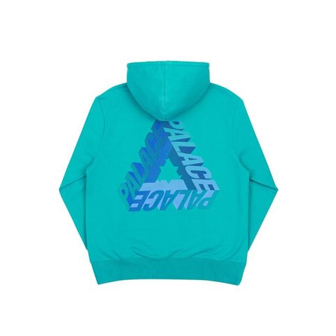 Palace P-3D HOOD SEA GREEN