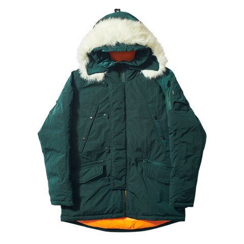 Palace P-3B PARKA DEEP GREEN - Colorway