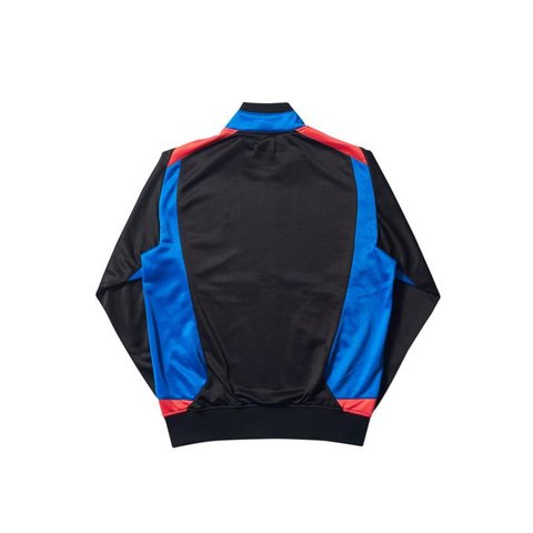 Palace P-KNIT TRI FUNNEL BLACK / ROYAL / CAYENNE
