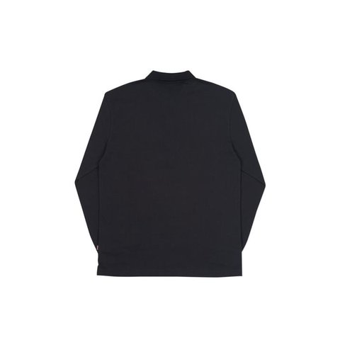 Palace BASICALLY A LONGSLEEVE POLO BLACK