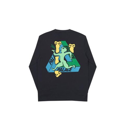 Palace DANCING MAN LONGSLEEVE BLACK